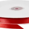 Satinbånd - B 10 MM - Rød - 100 M