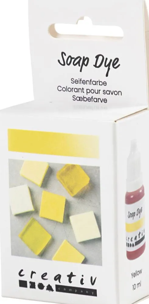 Sæbefarve - Gul - 10 ML