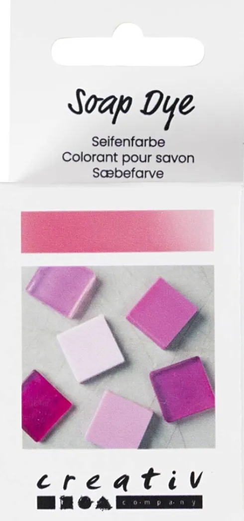 Sæbefarve - Pink - 10 ML