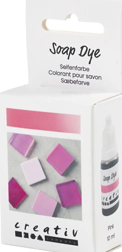 Sæbefarve - Pink - 10 ML