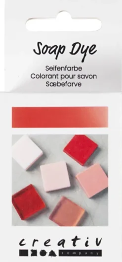 Sæbefarve - Rød - 10 ML
