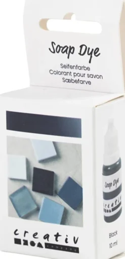 Sæbefarve - Sort - 10 ML