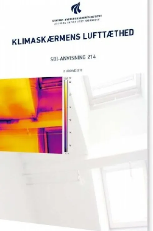 Sbi-Anvisning 214 - Klimaskærmens Lufttæthed