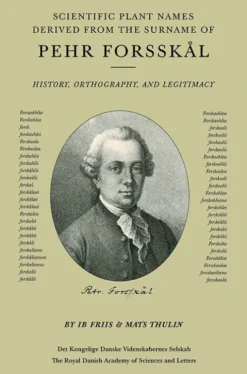 Scientific Plant Names Derived From The Surname Of Pehr Forsskål