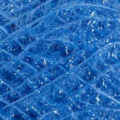 Scrubby Garn - L 90 M - Blå - 50 G