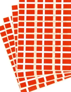 Selvklæbende Flag - Str. 15X22 MM - 72 Stk