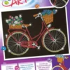 Sequin Art - Cykel - 25 X 34 CM
