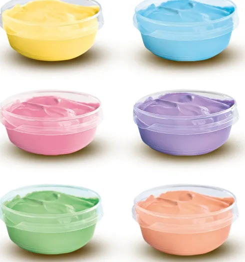 Ses Creative - Fingermaling Pastelfarver 6X45Ml - S00397