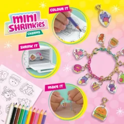 Ses Creative - Krympeplast - Mini Shrinkies - Lækre Snacks