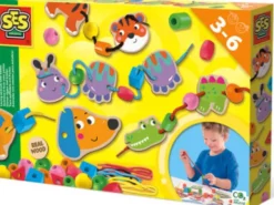 Ses Creative - Lav Dyr Med Snørebånd Og Perler