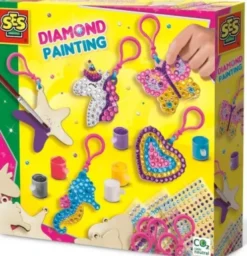 Ses Creative - Mal Med Diamanter - Nøglevedhæng - S14702