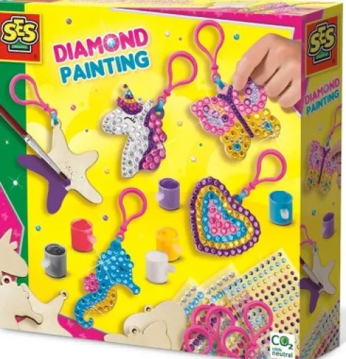 Ses Creative - Mal Med Diamanter - Nøglevedhæng - S14702