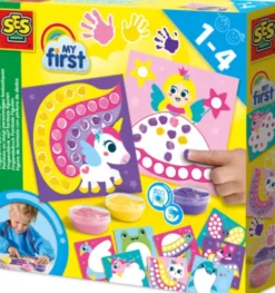 Ses Creative - Min Første - Fingermaling - Fantasi Figurer