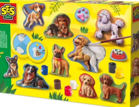 Ses Creative - Støb Og Mal - Hunde