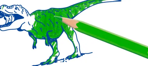 Ses Creative - Stempelsæt - Dinosaurer