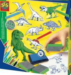 Ses Creative - Stempelsæt - Dinosaurer