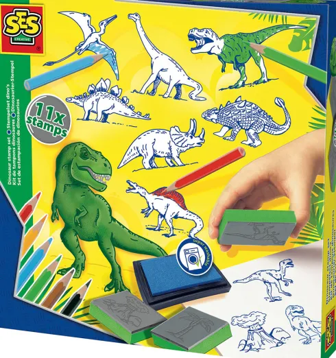 Ses Creative - Stempelsæt - Dinosaurer