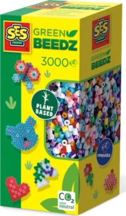 Ses Creative - Strygeperler 3000 Stk - Green Beedz