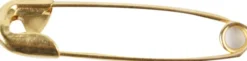 Sikkerhedsnåle - L 22 MM - Tykkelse 0,6 MM - Guld - 500 Stk