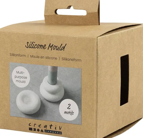 Silikoneform - Donutformede Lysestager