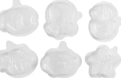 Silikoneform - Havtema - H 1,2 CM - L 4-6 CM - 6Stk