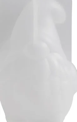 Silikoneform - Julemand - H 10 CM - B 6,5 CM - Mat Transparent - 1 Stk