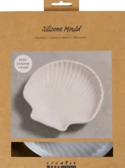 Silikoneform - Muslingeskal - H 2,5 CM - L 14,5 CM - B 14 CM - 1 Stk