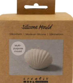 Silikoneform - Musling - H 6 CM - L 9 CM - B 5 CM - 1 Stk