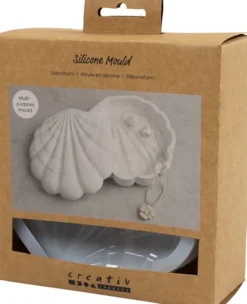 Silikoneform - Musling - H 3 CM - L 13,2 CM - B 13,3 CM - 1 Stk