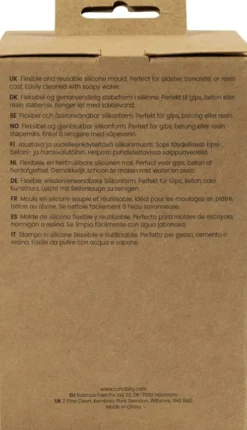 Silikoneform - Rillede Lysestager