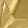 Silkepapir 5 Ark 50 X 70 CM - 18 G - Guld - Haza
