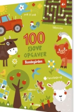 100 Sjove Opgaver: Bondegården - Fra 4 År