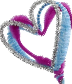 Sjov Med Klemmer Og Chenille - Assorterede Farver