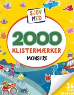 Sjov Med 2000 Klistermærker: Monstre