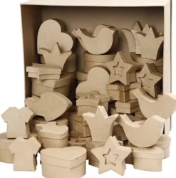 Æsker - Str. 6-11 CM - 63 Stk. - Assorteret