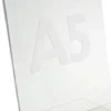 Skilteholder - A5 - Klar Plast