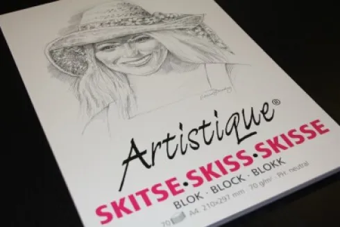 Skitseblok Artistique A4 70 G - 70 Ark
