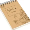 Skitseblok Med Spiralryg - 11X16,,5 CM - 120 G - 80 Ark