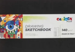Skitsebog - A5 - Drawing Sketchbook - 20 Sider - Carioca Plus