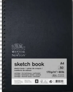 Skitsebog - A4 - 50 Sider - Winsor & Newton