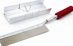 Skærekasse Med Sav - Metal - Excel - 13 CM