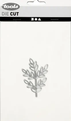 Skæreskabelon - Kvist - Str. 4,4X6,5 CM