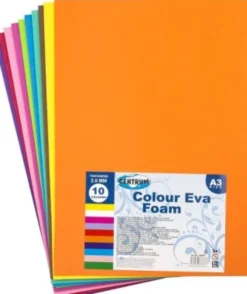 Skum A3 2,0 MM - 10 Assorterede Farver - Centrum