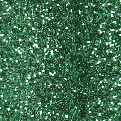 Sløjfer Til Dekoration - Grøn Glitter - Str. 31X85 MM - 4 Stk
