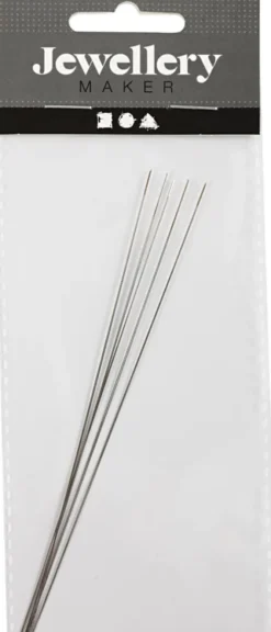 Smykkenål - L 12 CM - Tykkelse 0,25 MM - 5 Stk