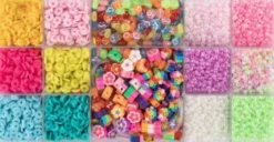 Smykkesæt - Med Forskellige Perler Og Nylon Tråd - Craft Id
