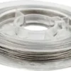 Smykkewire - Tykkelse 0,38 MM - Sølv - 10 M