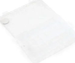 Sortimentskasse Med 24 Rum - Klar Med Glimmer - 19X12X3,5 CM