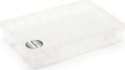 Sortimentskasse Med 24 Rum - Klar Med Glimmer - 19X12X3,5 CM