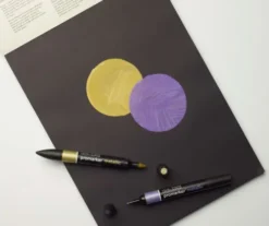 Sort Tegnepapir - A3 - 25 Sider - Mixed Media Black - Winsor & Newton